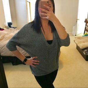 ❤️Express V-Neck Tunic Sweater